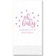 Confetti Dots Oh Baby Guest Towels Image 3 of 3
